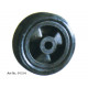 Wheel 205x61, plastic tire, plastic rim, load capacity up to 150kg