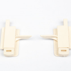 Sliding pair Mini-Heki - RAL9001