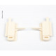 Sliding pair Mini-Heki - RAL9001