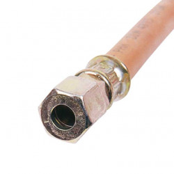 Gas hose 100 cm - Union nut on both ends 1/4" left-hand thread