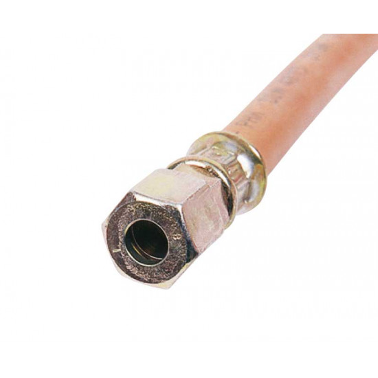 Gas hose 100 cm - Union nut on both ends 1/4" left-hand thread