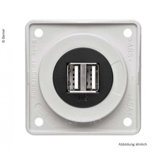 Berker USB charging socket 12V dual