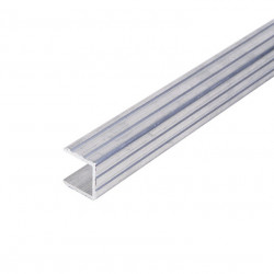 Aluminum U-profile - 15 mm - 2 m