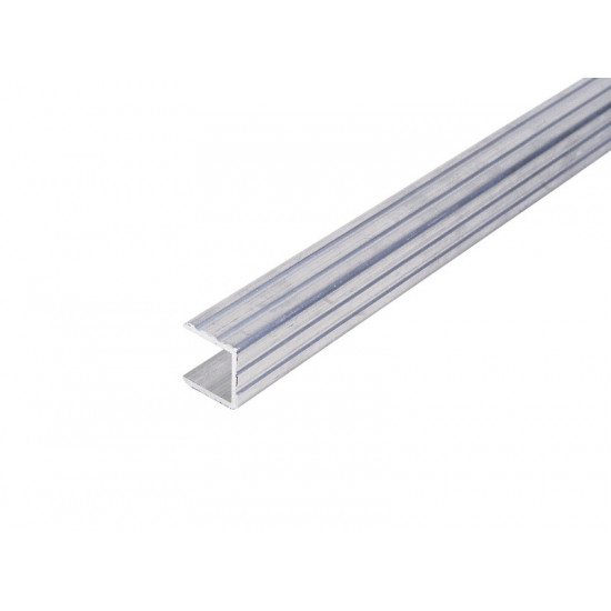 Aluminum U-profile - 15 mm - 2 m