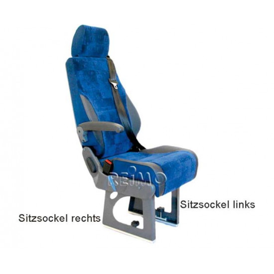 Seat base for Euro seat 28 cm - Left