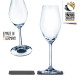 SILWY Magnetic Crystal Glasses CHAMPAGNE / SPARKLING WINE