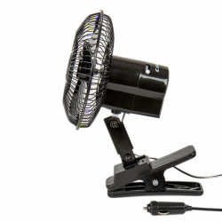 Carbest 12V car fan with clamp mount