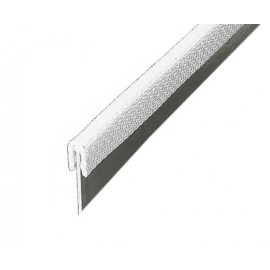 Edge protection profile - small clamping range - black - 5 m