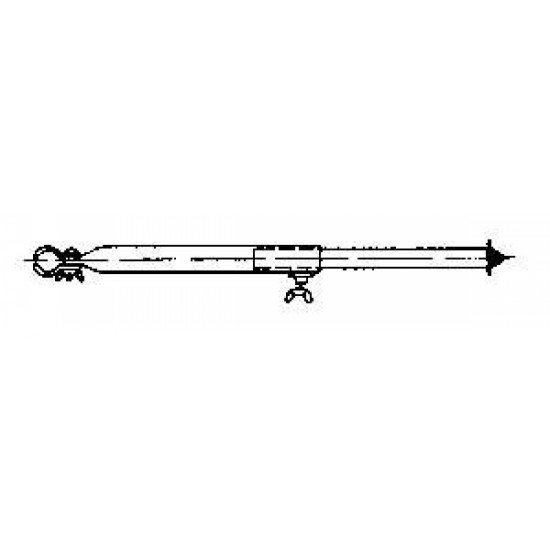 hurricane support 170-250cm; Steel 22mm