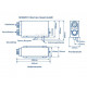 Installed gas heater SH2201 - 2 kW