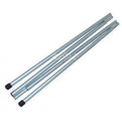 Steel lock rod - 4 pieces - 17 x 1 mm - 255 cm
