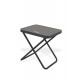 XL stool cushion, grey, load capacity up to 30kg, 51x44x35cm