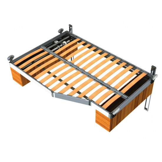 Electric drop-down bed 1865 x 1600 - Without frame and without slatted base