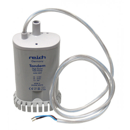 Submersible Power Pump Twin - 12 V - Loose