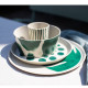 Set of 2 bowls - MONSTERA SPLASH