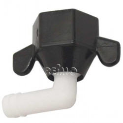 Shurflo pump screw-on nozzle - angled