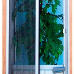 Fly screen door for cabin door, 193.5 x 65 cm