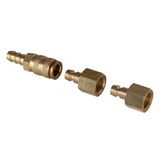 30 mbar quick-release coupling - 1 x male, 2 x female connections