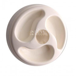 3-handle fuel tank lock - Pure white