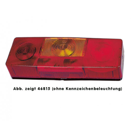 Jokon indicator, brake and tail light left with rear fog light