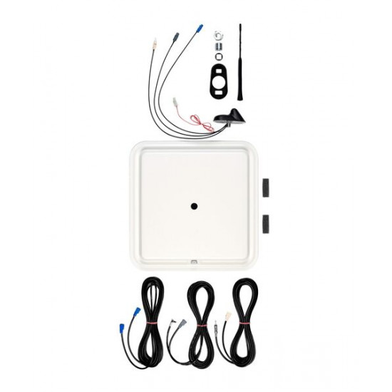Active 12V Kombiflex roof antenna for motorhomes with GRP roofs