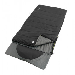 Contour sleeping bag - Midnight Black - Right-hand zipper