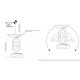 ROKK - adjustable foot for holding system