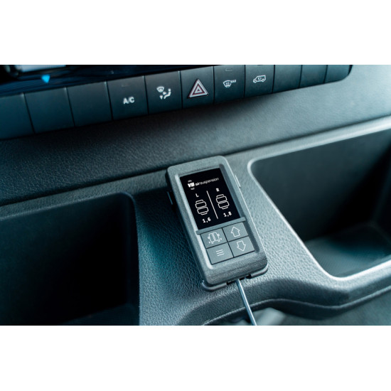 VB-SemiAir – 2-circuit auxiliary air suspension comfort set with digital control unit