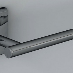 Chrome-plated toilet paper holder