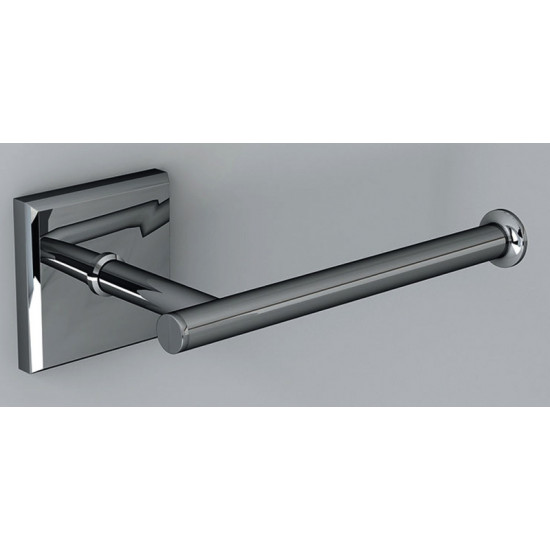 Chrome-plated toilet paper holder