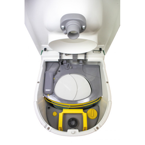 Separett Tiny composting toilet with urine canister