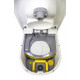 Separett Tiny composting toilet with urine canister