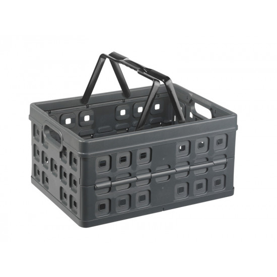 Folding box with carrying handles, 32 liters