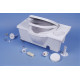 Toilet seat with lid C2 / C3 / C4 - White