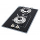 Built-in gas hob with 2 burners - burners arranged in series