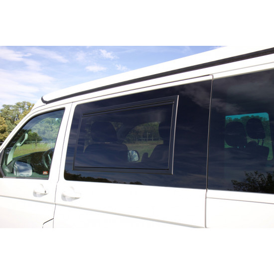 SAFETY GLASS OPENING WINDOWS FOR CAMPING BUSES AND MAXIVANS