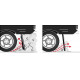 Fiamma mud flaps for Ducato motorhomes, rear, 2 pieces