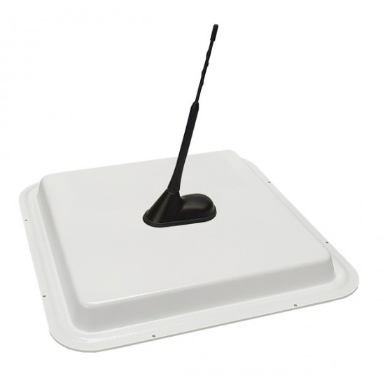 Active 12V Kombiflex roof antenna for motorhomes with GRP roofs