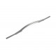 Cabinet handle, silver, matt lacquered, length 160mm