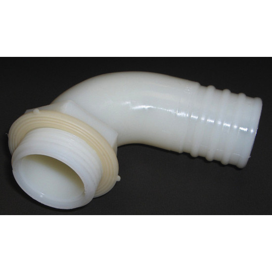 Transition connector, 30 mm angled