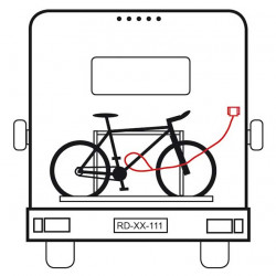 868MHz wireless cable loop