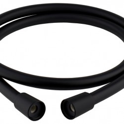 Shower hose - Black fabric