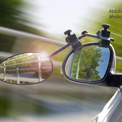 Speed Fix Clip-on Mirror XXL Flat Glass - Set of 2