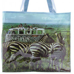 VW Collection T1 Bulli Bus Shopper - Bag PVC - Safari