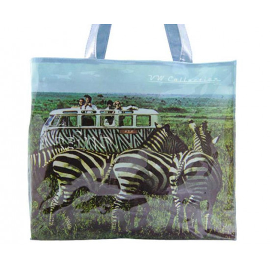 VW Collection T1 Bulli Bus Shopper - Bag PVC - Safari