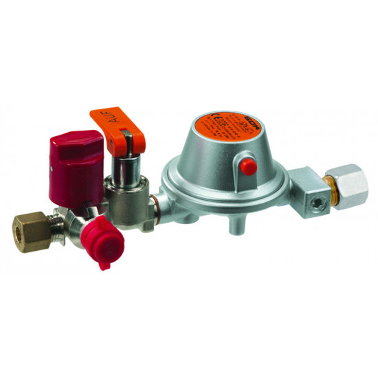 Gas tank regulator system RVS-RVS - 50 mbar