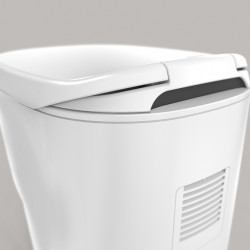 Clesana C1 – waterless toilet with L-adapter