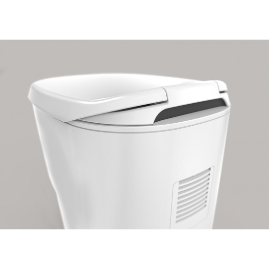 Clesana C1 – waterless toilet with L-adapter