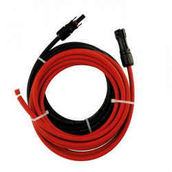 Solar panel cable with plug - 5 m