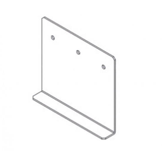 Low-profile housing adapter plates - 2 pieces